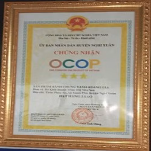 Bánh chưng xanh Hoàng Gia