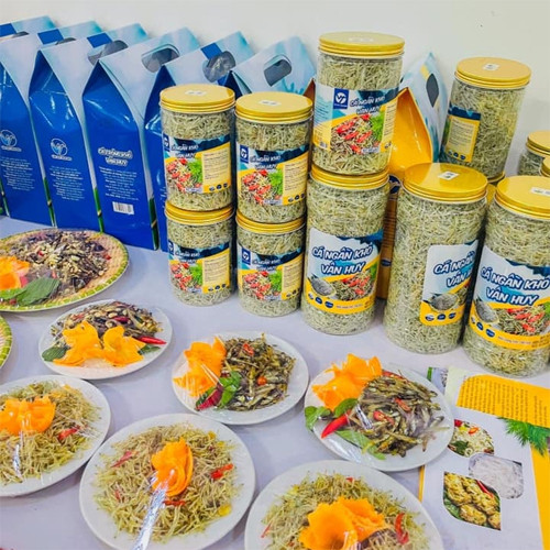 Cá ngần khô Vân Huy