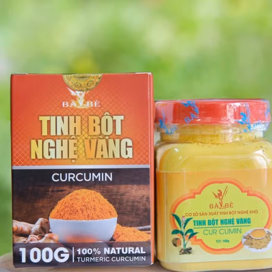 Tinh bột nghệ vàng Bà Bé