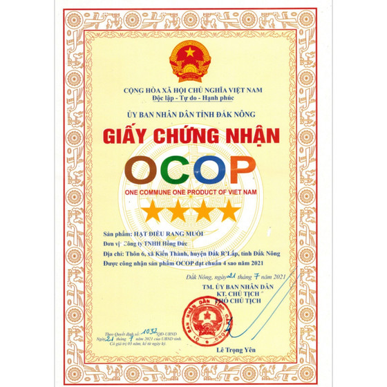 Hạt điều rang muối