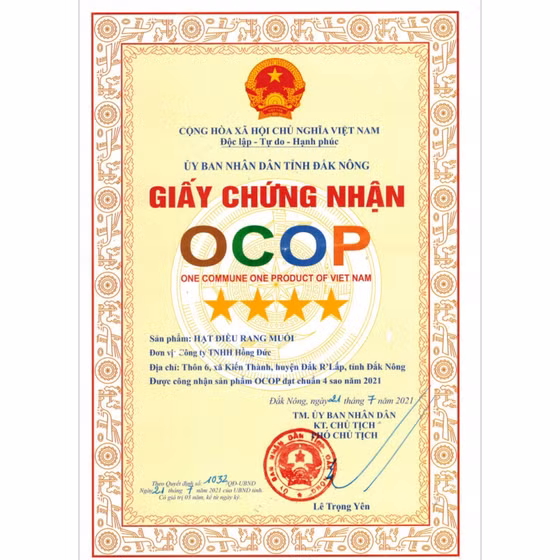 Hạt điều rang muối