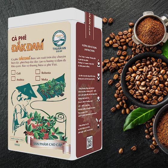 Cà-phê bột Đắk Đam