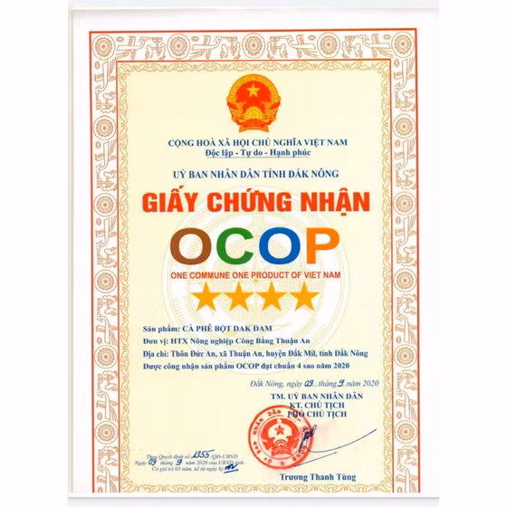 Cà-phê bột Đắk Đam