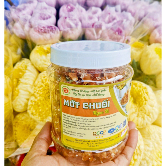 Mứt chuối Ngọc Rí