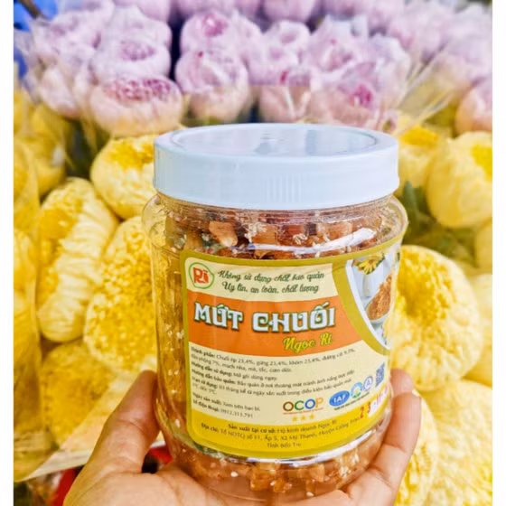 Mứt chuối Ngọc Rí