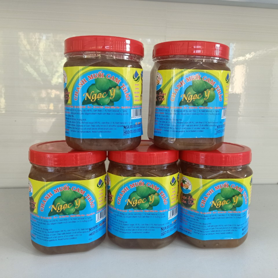 Chanh muối cam thảo Ngọc Ý