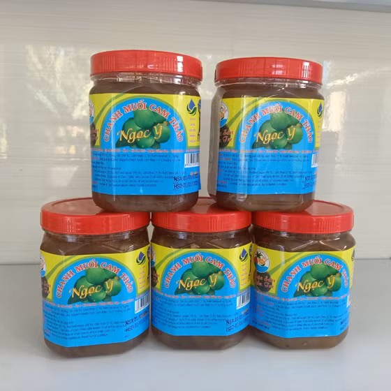 Chanh muối cam thảo Ngọc Ý
