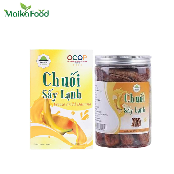Chuối sấy lạnh Maika Food