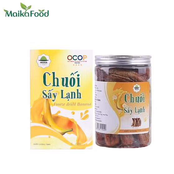 Chuối sấy lạnh Maika Food