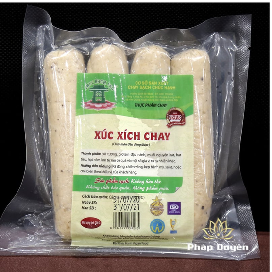 Xúc xích chay