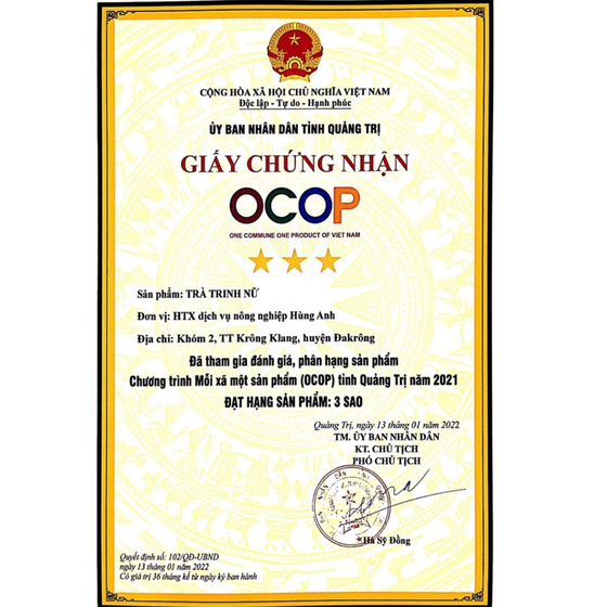 Trà trinh nữ Hùng Anh