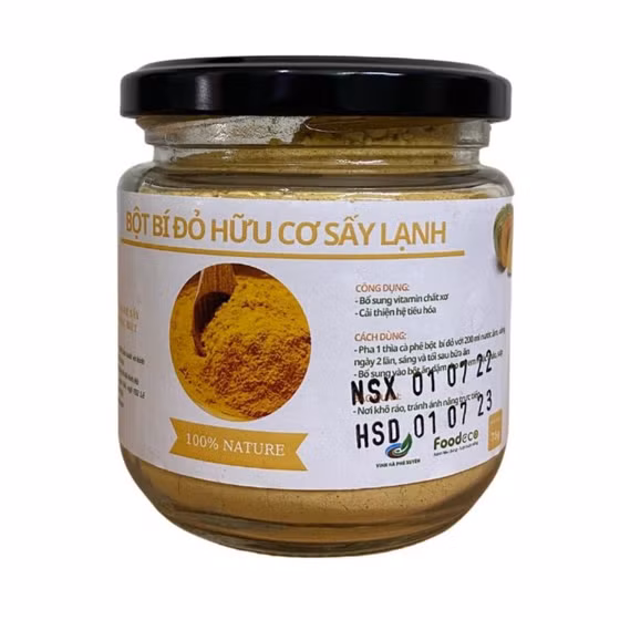 Bột bí đỏ