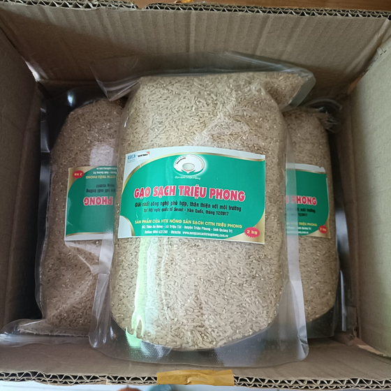 Gạo sạch Triệu Phong