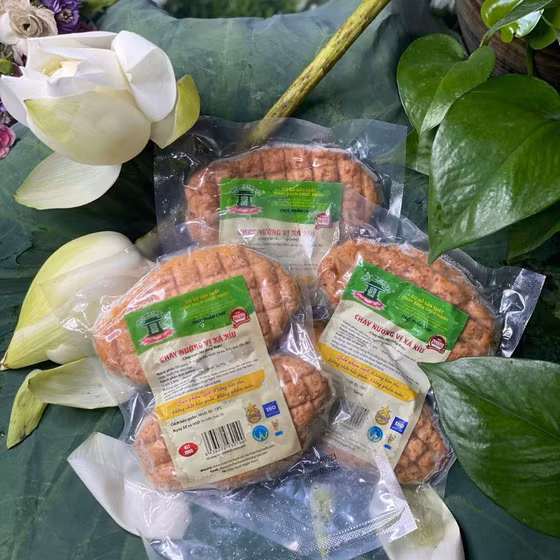 Chay nướng vị xá xíu