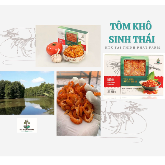 Tôm khô sinh thái Tài Thịnh Phát