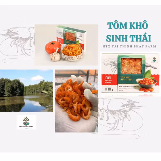 Tôm khô sinh thái Tài Thịnh Phát