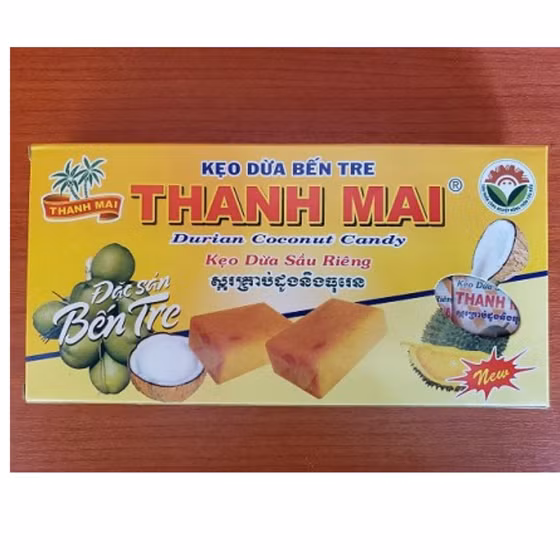 Kẹo dừa sầu riêng Thanh Mai