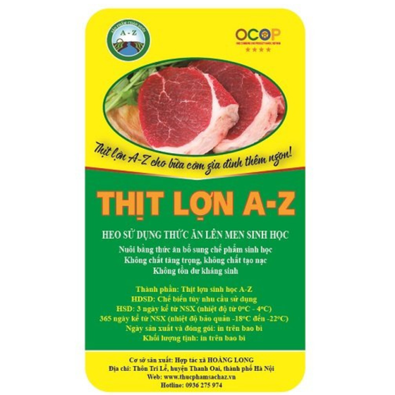 Thịt lợn A-Z