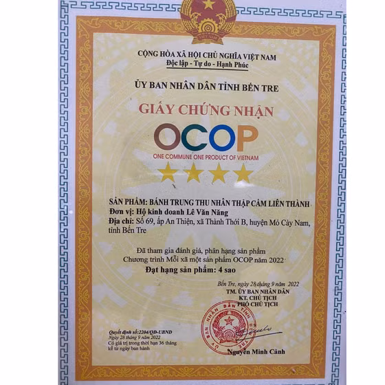 Bánh trung thu nhân thập cẩm Liên Thành