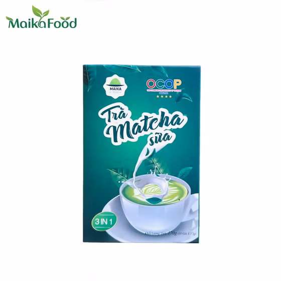 Trà matcha sữa Maika Food