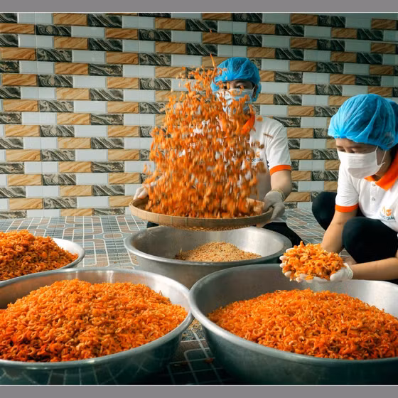 Tôm khô Ngọc Giàu