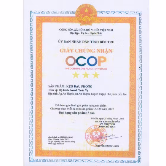 Kẹo đậu phộng Trúc Vy