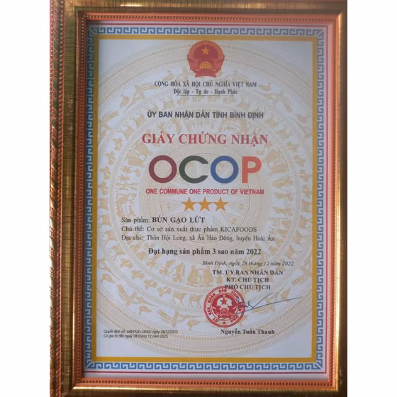 Bún gạo lứt Kicafoods 