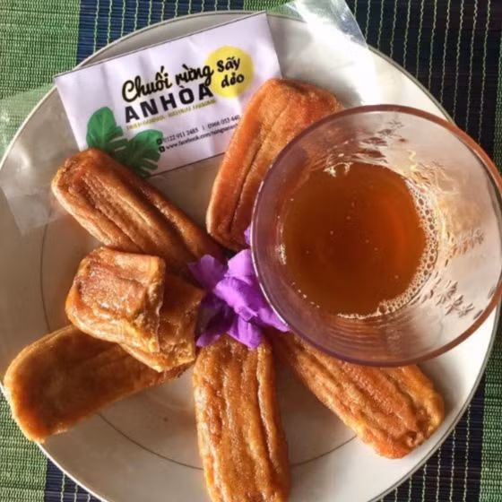 Chuối sấy dẻo An Hòa 