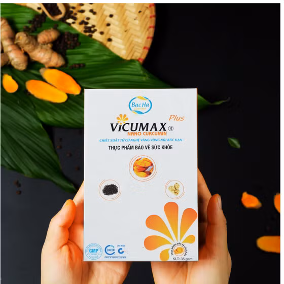 Thực phẩm bảo vệ sức khỏe Vicumax Plus Nano Curcumin