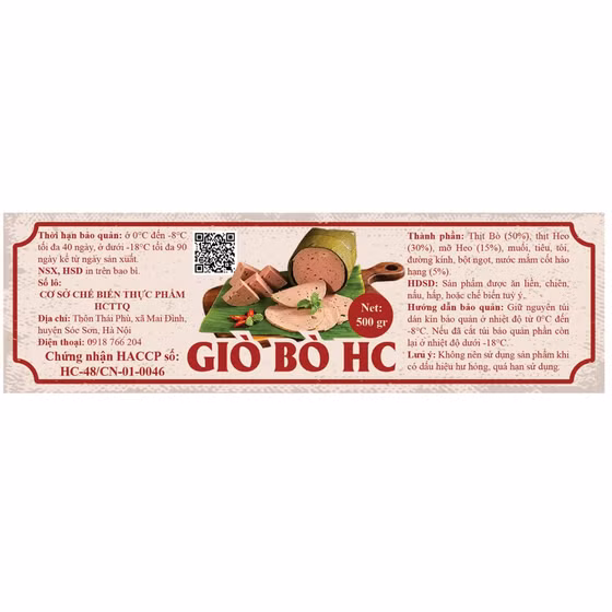 Giò bò HC