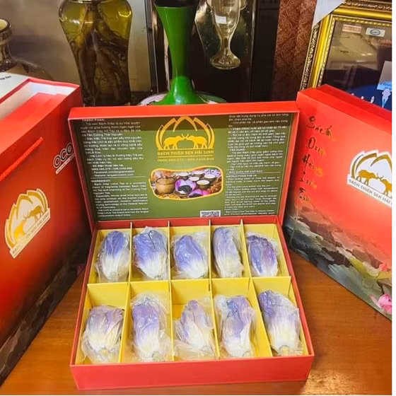 Bách diệp hồng liên trà