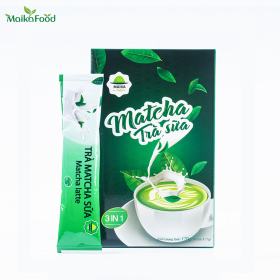 Trà matcha sữa Maika Food