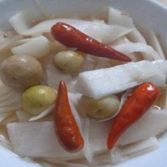 Măng dầm tỏi ớt