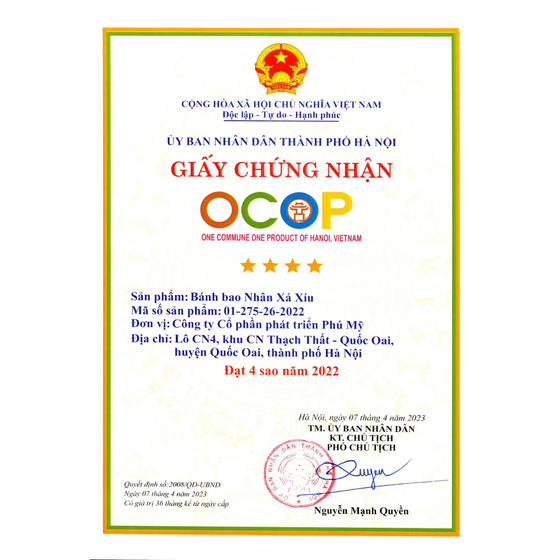 Bánh bao nhân xá xíu