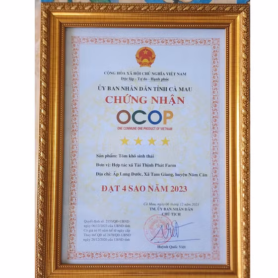 Tôm khô sinh thái Tài Thịnh Phát