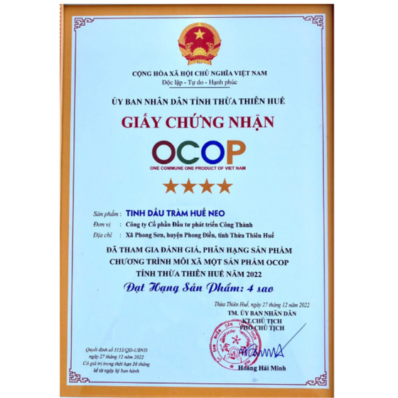 Tinh dầu tràm Huế NEO