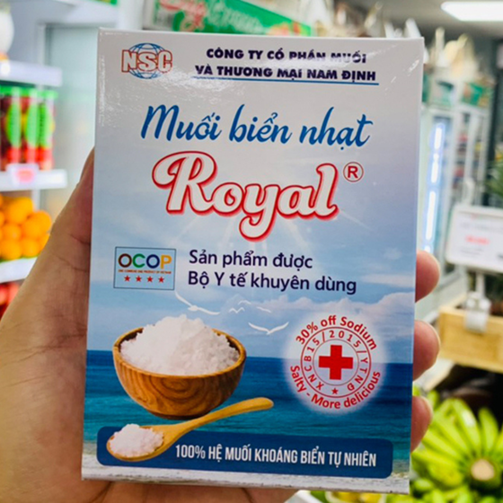 Muối biển nhạt Royal