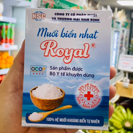 Muối biển nhạt Royal