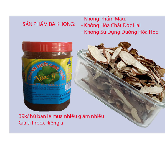 Chanh muối cam thảo Ngọc Ý