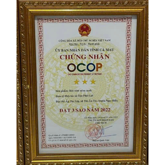 Bột tôm nêm canh