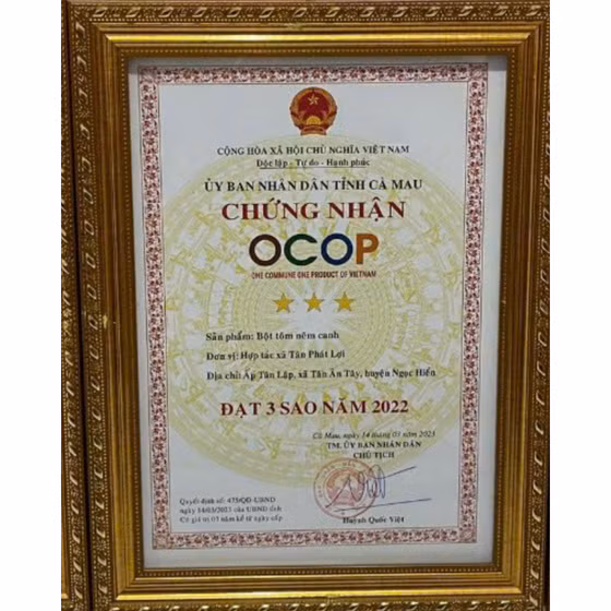 Bột tôm nêm canh