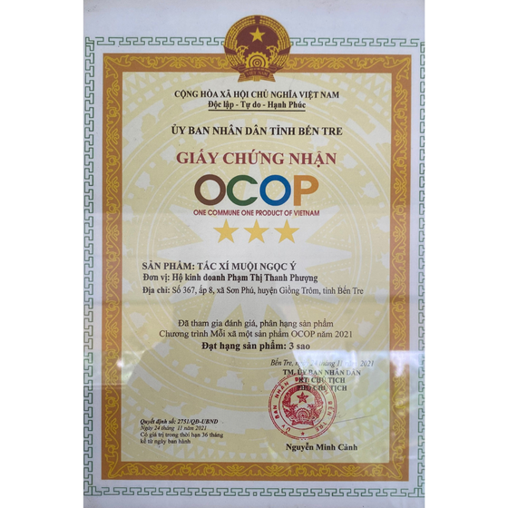  Tắc xí muội Ngọc Ý