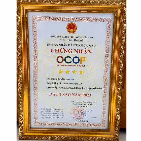  Ba khía trộn sẵn 