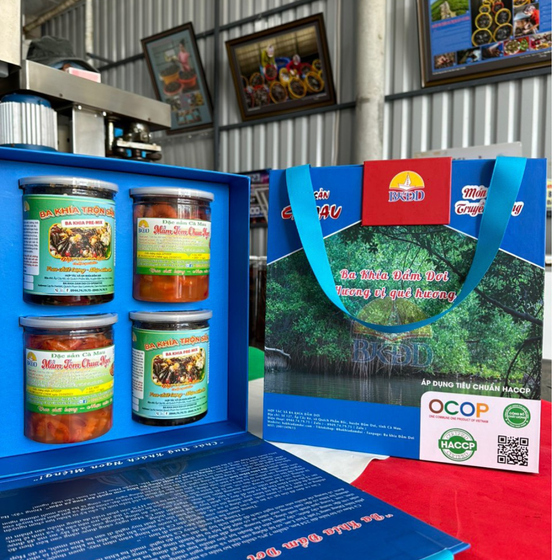  Ba khía trộn sẵn 