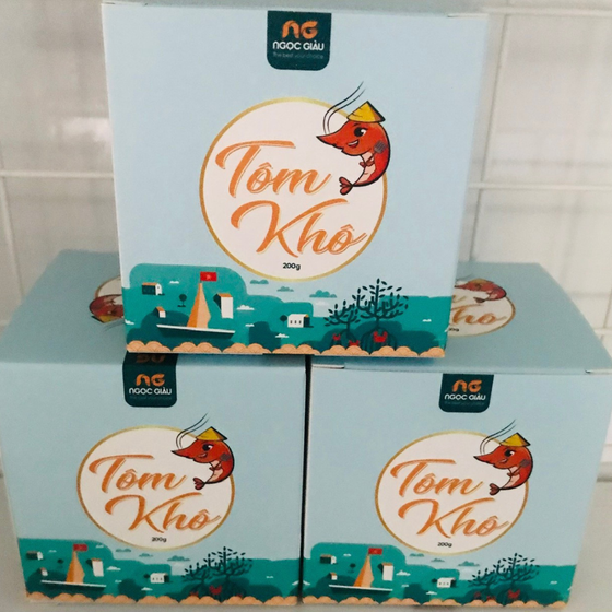 Tôm khô Ngọc Giàu