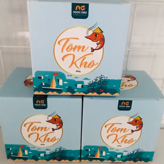 Tôm khô Ngọc Giàu