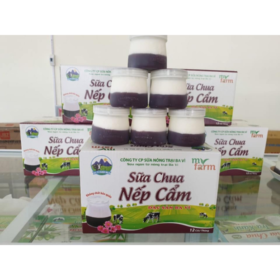 Sữa chua nếp cẩm Myfarm