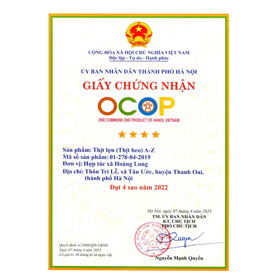 Thịt lợn A-Z