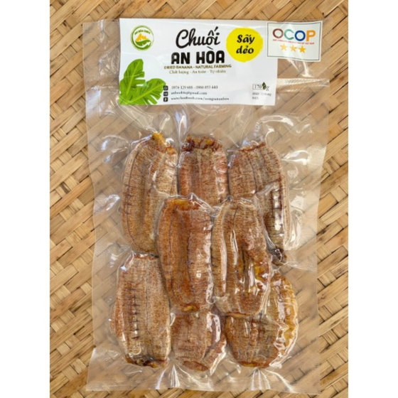 Chuối sấy dẻo An Hòa 