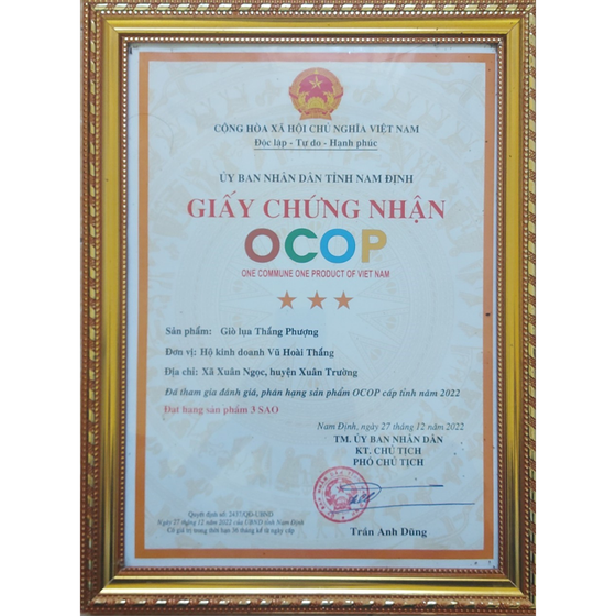 Giò lụa Thắng Phượng